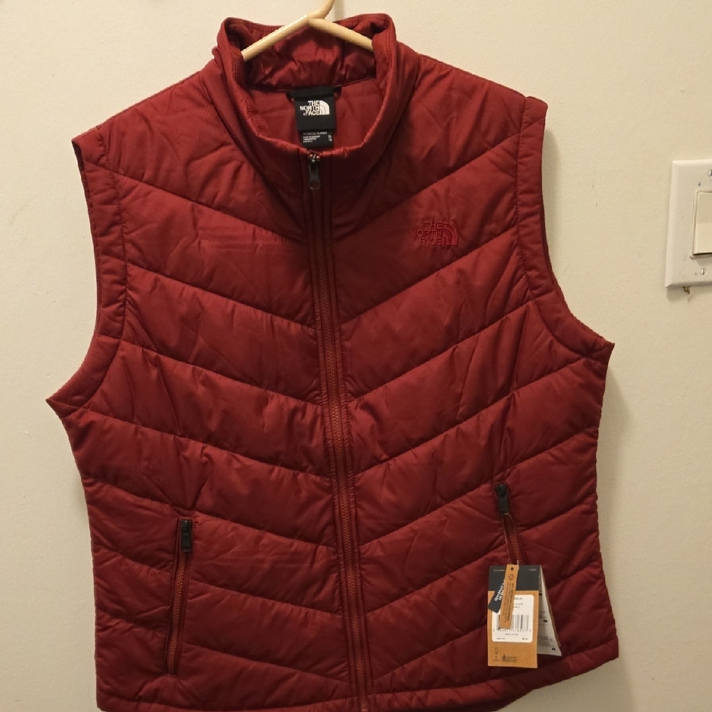 The North Face Women's Burgundy Quilted Vest